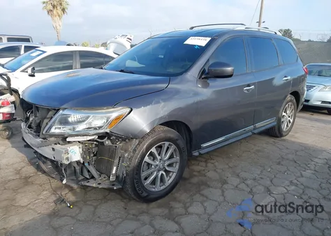 2013 Nissan Pathfinder Sl from USA, damaged, VIN 5N1AR2MM0DC619295